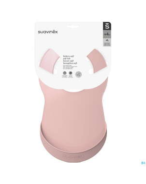 Suavinex feeding forest bavoir silicone rose