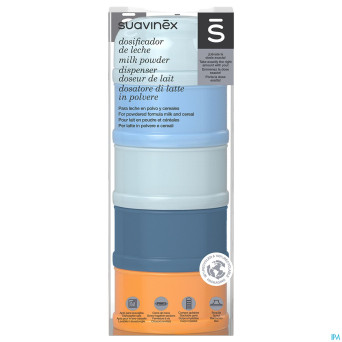Suavinex feeding forest boites poudre lait bleu