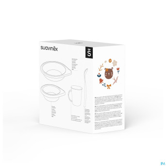 Suavinex feeding forest set repas fille