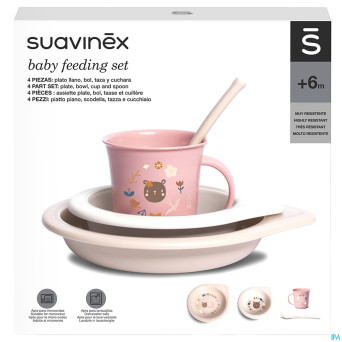 Suavinex feeding forest set repas fille