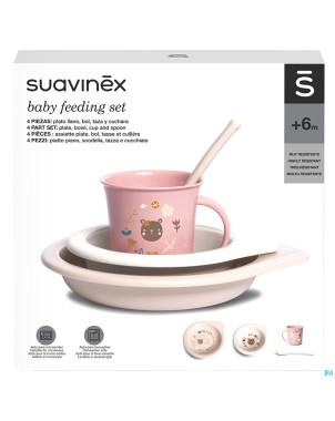 Suavinex feeding forest set repas fille