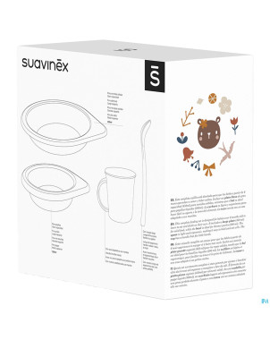 Suavinex feeding forest set repas fille