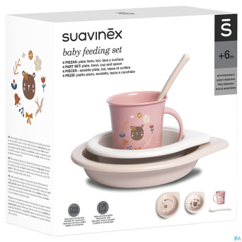Suavinex feeding forest set repas fille