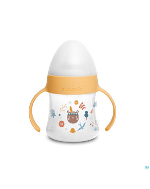 Suavinex feeding forest gobelet poign. jaune 150ml