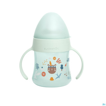 Suavinex feeding forest gobelet poignees vert150ml