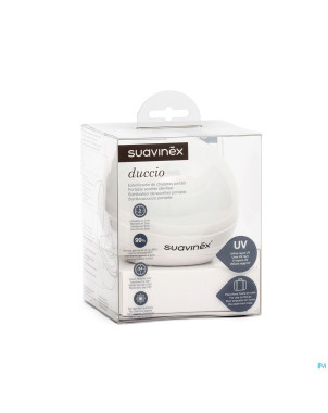 Suavinex hygiene duccio sterilis. tetine uv blanc