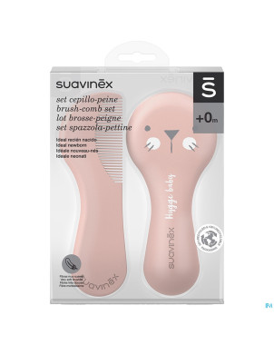 Suavinex hygge hygiene peigne & brosse rose