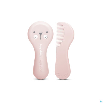 Suavinex hygge hygiene peigne & brosse rose
