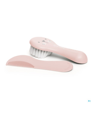 Suavinex hygge hygiene peigne & brosse rose