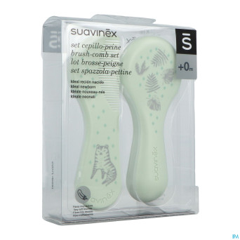 Suavinex hygge hygiene peigne & brosse bleu