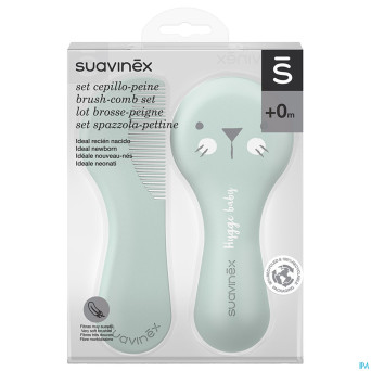 Suavinex hygge hygiene peigne & brosse bleu