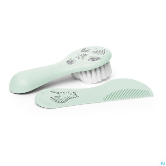 Suavinex hygge hygiene peigne & brosse bleu
