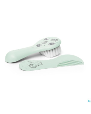 Suavinex hygge hygiene peigne & brosse bleu