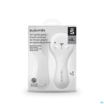 Suavinex hygge hygiene peigne & brosse blanc
