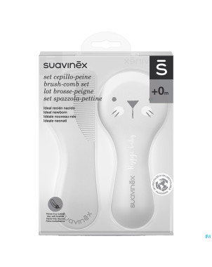Suavinex hygge hygiene peigne & brosse blanc