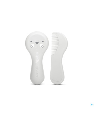 Suavinex hygge hygiene peigne & brosse blanc