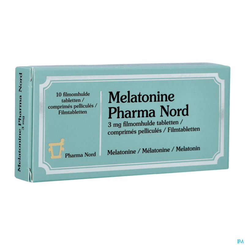 Melatonine pharma nord 3mg    comp pell 10