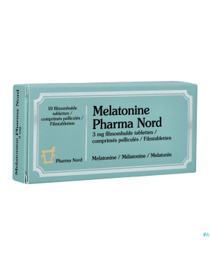 Melatonine pharma nord 3mg    comp pell 10