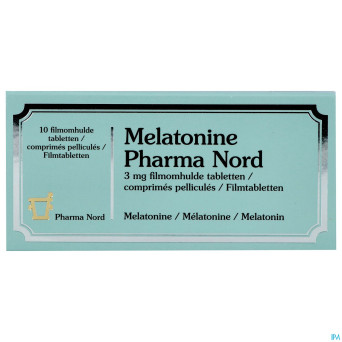 Melatonine pharma nord 3mg    comp pell 10