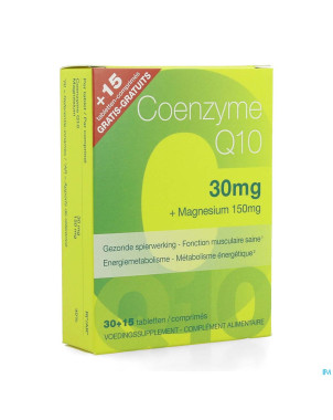 Coenzyme q10 30mg+mg energq  30+15 comp revogan