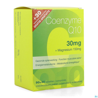 Coenzyme q10 30mg+mg energq  90+30 comp revogan