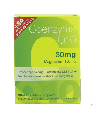 Coenzyme q10 30mg+mg energq  90+30 comp revogan