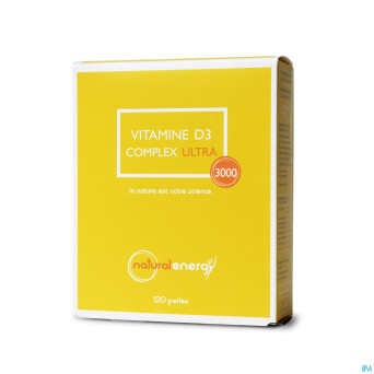 Vitamine d complex ultra 3000ui 120 natural energy