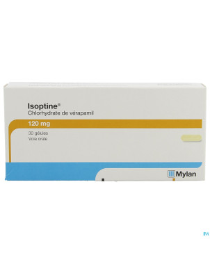 Isoptine caps 30 x 120mg mv (fr)
