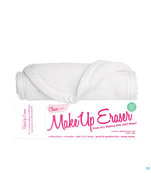 Makeup eraser clean white    2,54cm