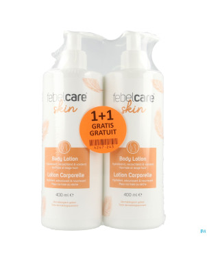 Febelcare skin body lotion 400 ml 1+1    gratuit