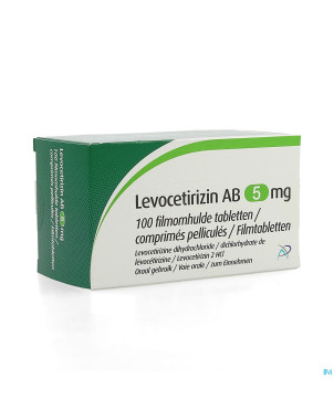 Levocetirizin ab  5mg comp pell 100 x  5mg