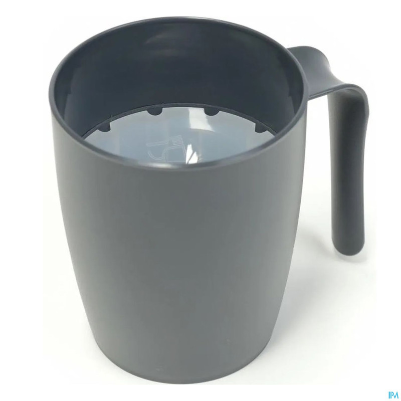 Sasscup tasse eventail personnes souf. gris  150ml