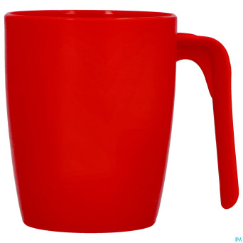 Sasscup tasse eventail person. souf.  rouge  150ml