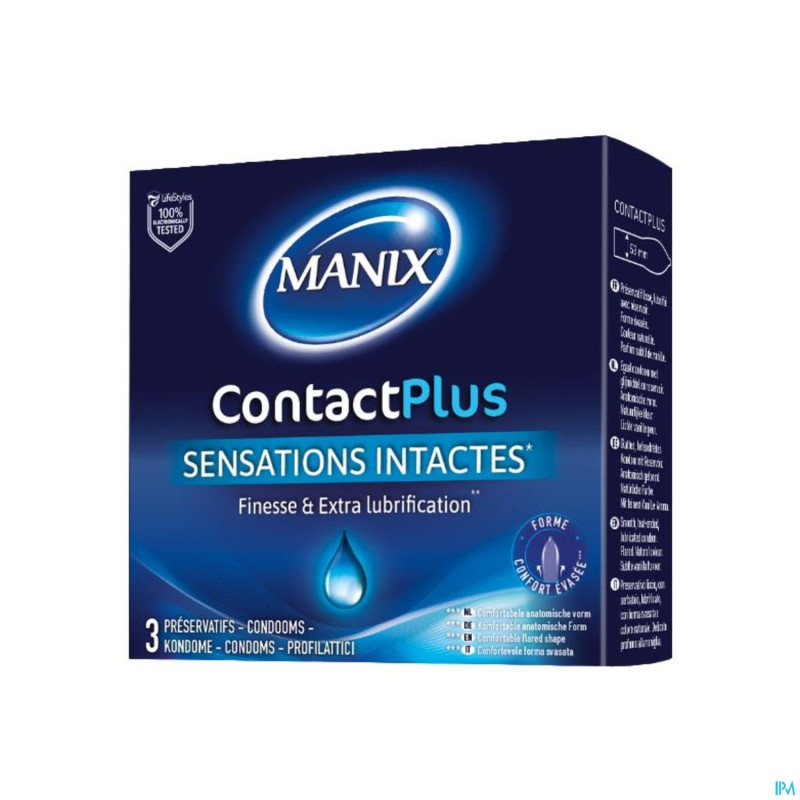 Manix contact plus preservatifs 3