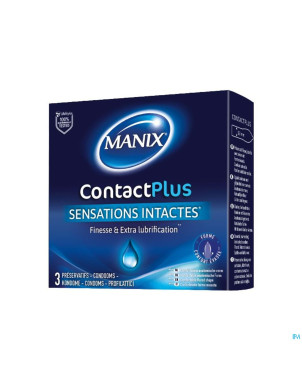 Manix contact plus preservatifs 3