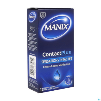 Manix contact plus preservatifs 12