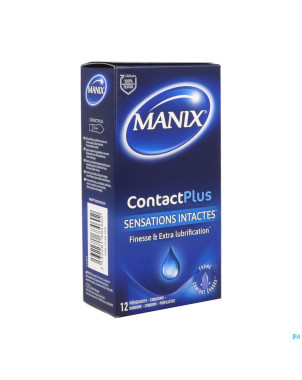 Manix contact plus preservatifs 12