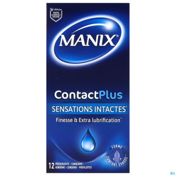 Manix contact plus preservatifs 12
