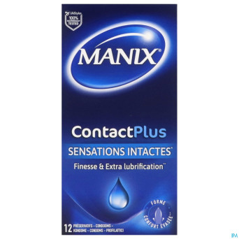 Manix contact plus preservatifs 12