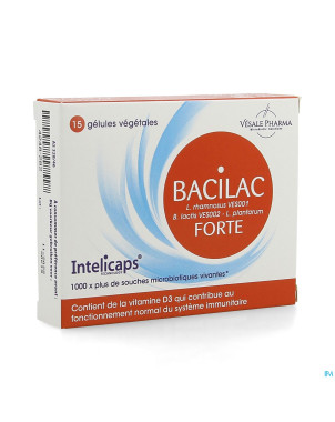 Bacilac forte    caps 15