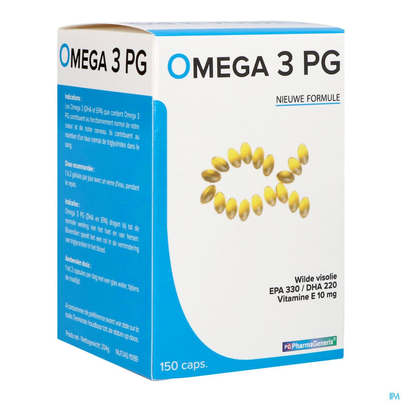 Pharmagenerix omega 3 pharmagenerix caps 150