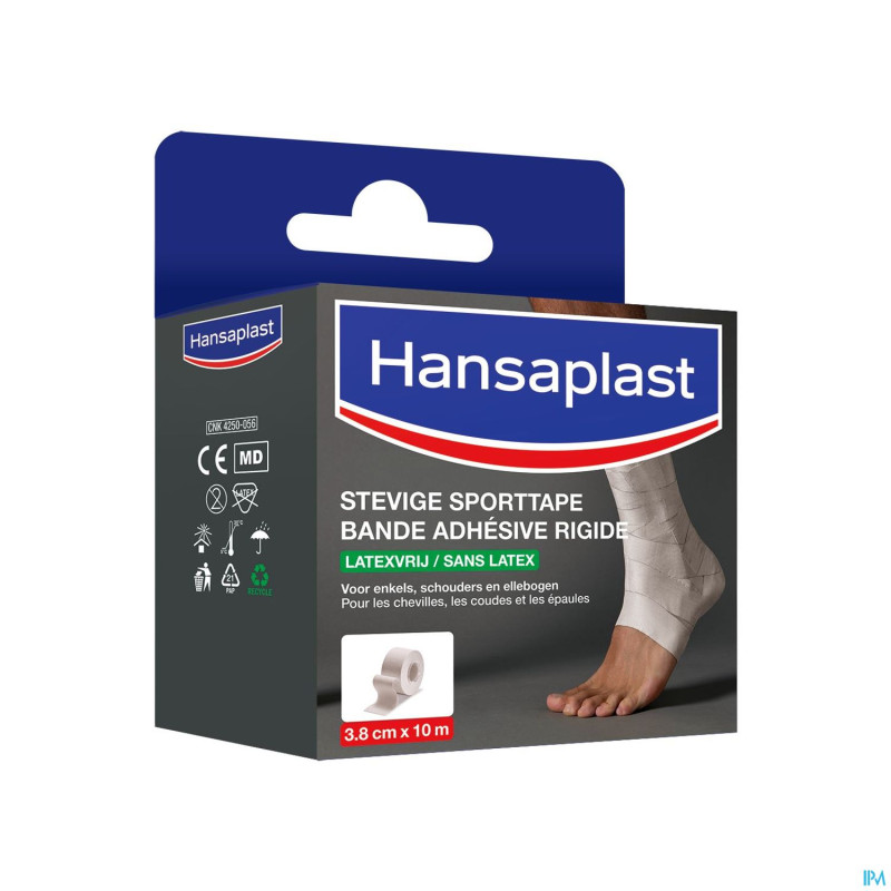 Hansaplast bande adhesive rigide    38mmx10mm