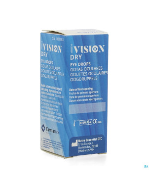 Ivision dry gouttes oculaires  10ml