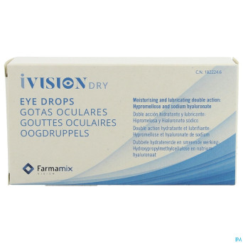 Ivision dry unidose    20x0,5ml