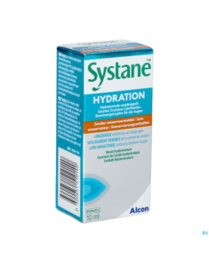 Systane hydratation gutt oculaires s/conserv. 10ml