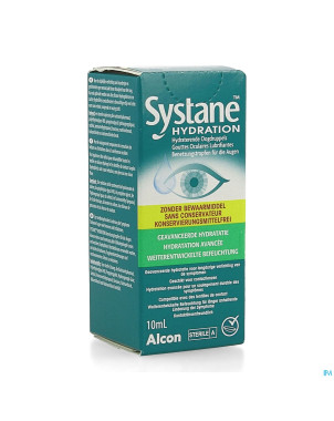 Systane hydratation gutt oculaires s/conserv. 10ml