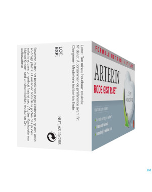 Arterin levure rouge riz   comp 180