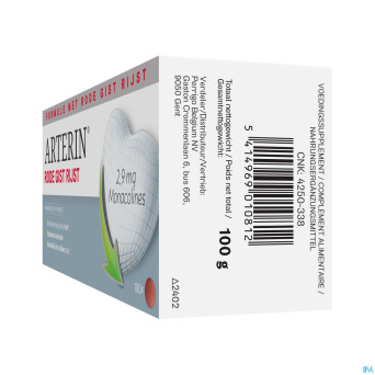 Arterin levure rouge riz   comp 180