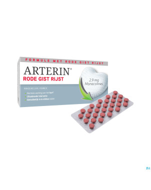 Arterin levure rouge riz   comp 180