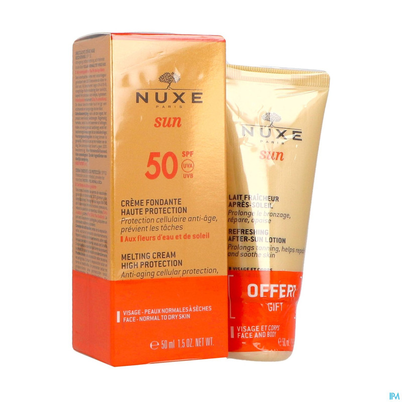 Nuxe sun duo cr vis.ip50 50ml+after sun 50ml promo